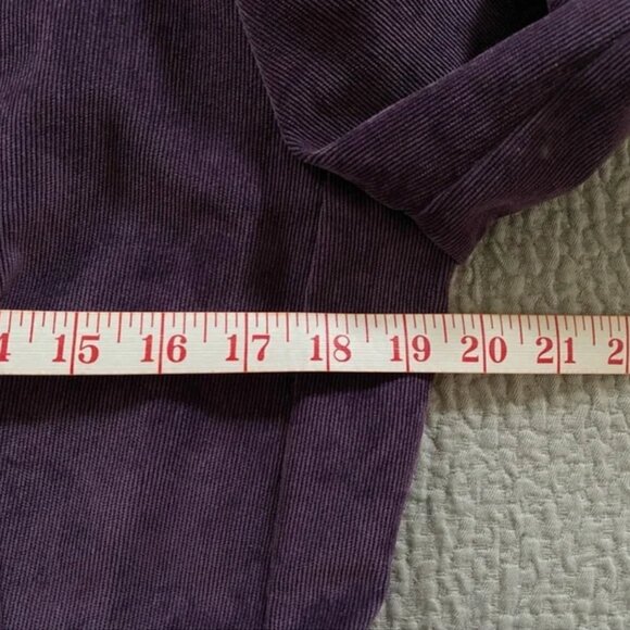 Larry Levine - Vintage Velveteen Purple Blazer - Picture 9 of 11